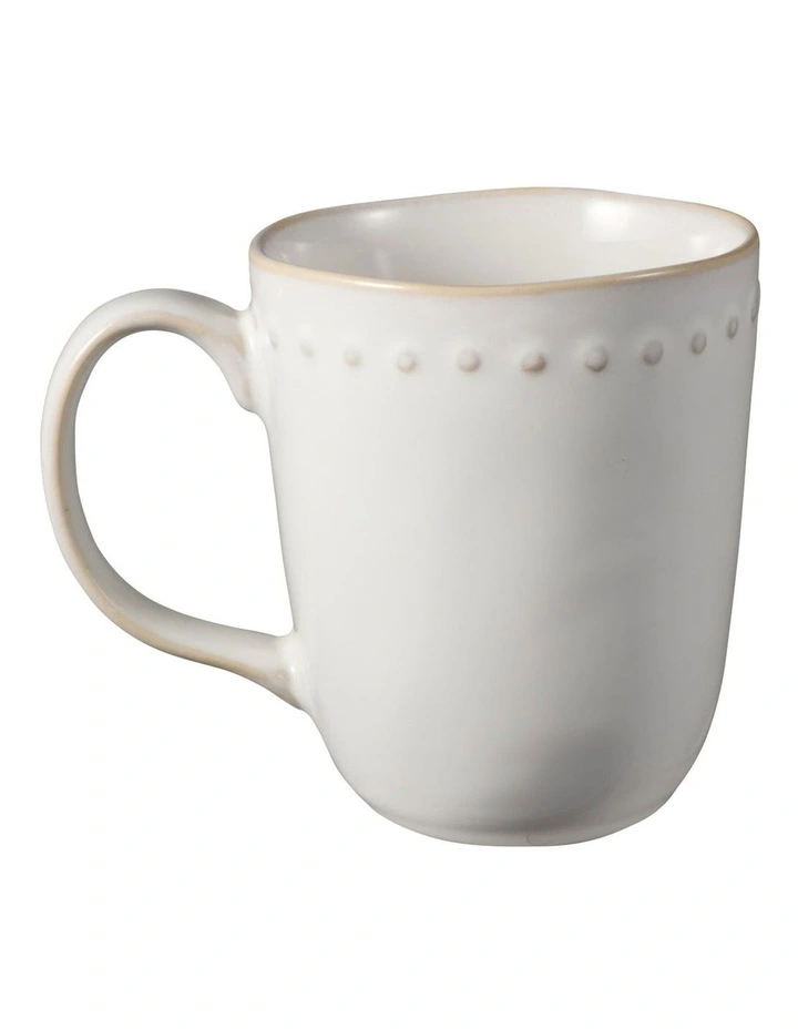 Punto Coupe Mug 400ml in Ecru image 4