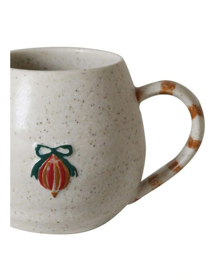 Noel Collection Mug 400ml Handbrushed Bauble image 3