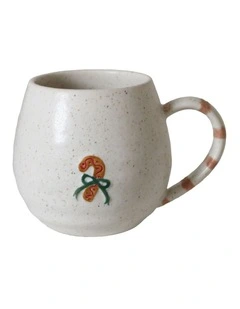 Noel Collection Mug 400ml Handbrushed Candy Cane