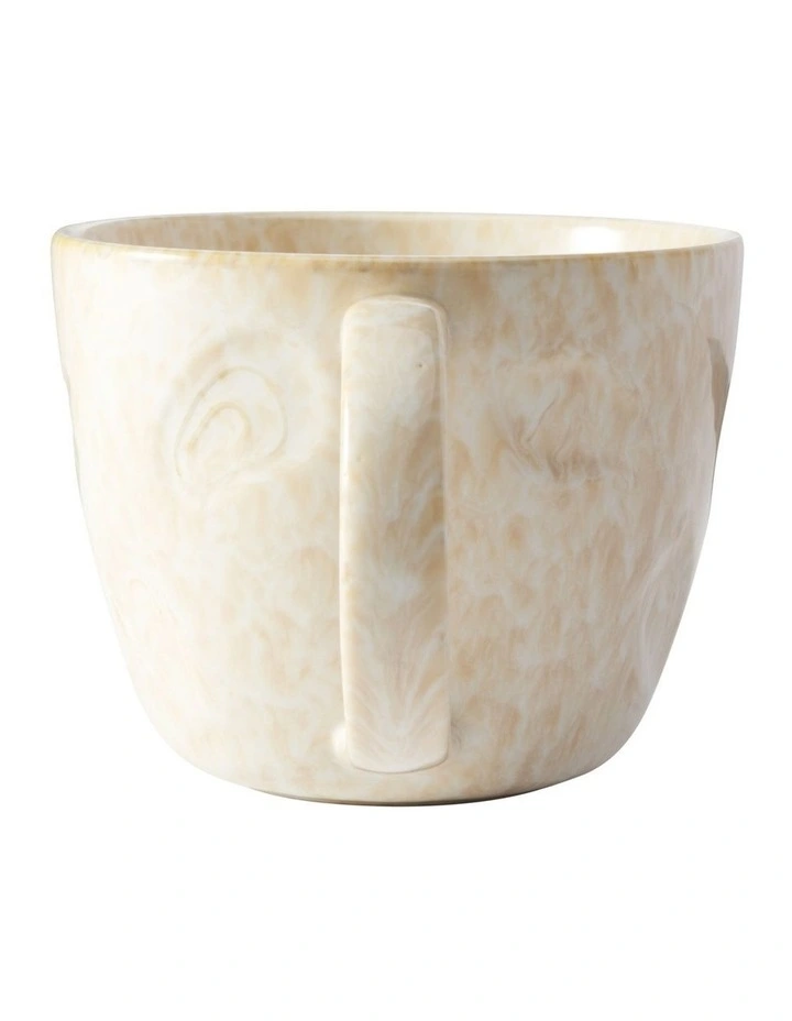 Il Mare Embossed Mug 370ML Sand image 3