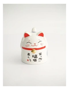 Mug Mountain Mug 380ML Lucky Cat Blue Gift Boxed