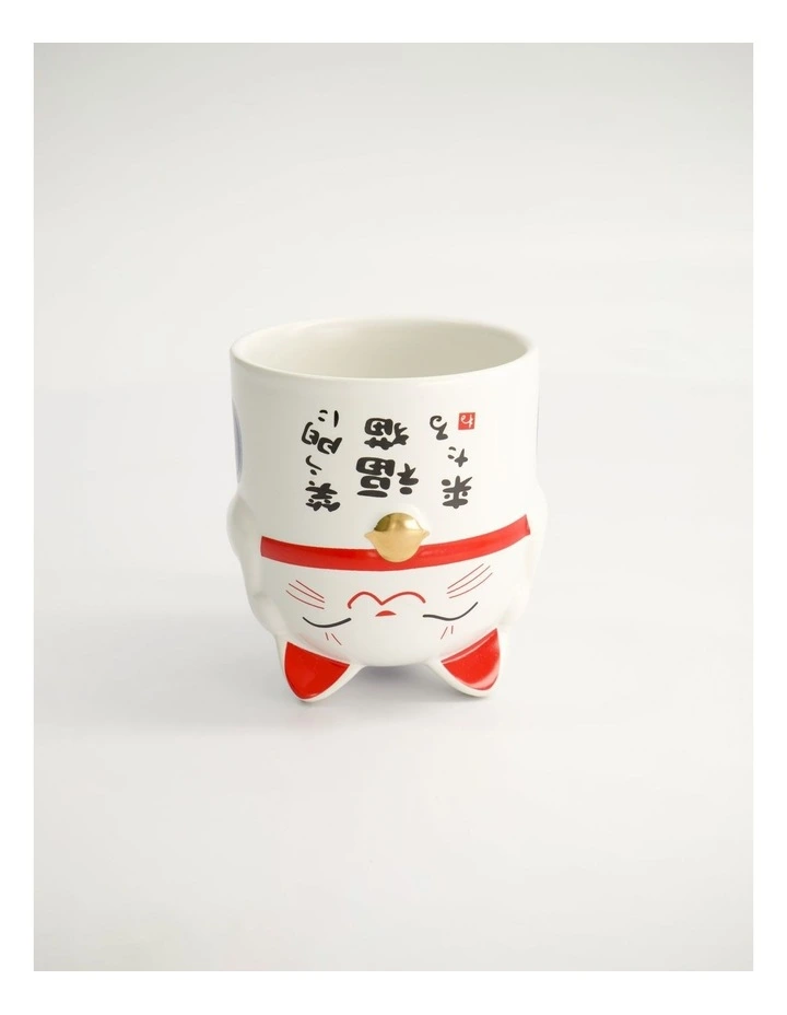 Mug Mountain Mug 380ML Lucky Cat Blue Gift Boxed image 3