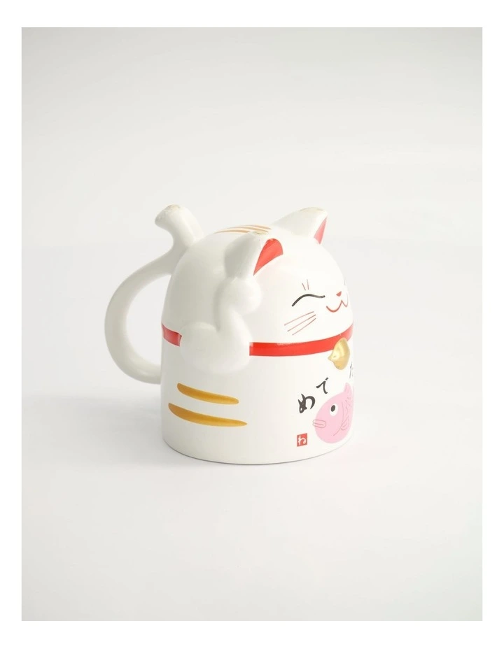 Mug Mountain Mug 380ML Lucky Cat Pink Gift Boxed image 5