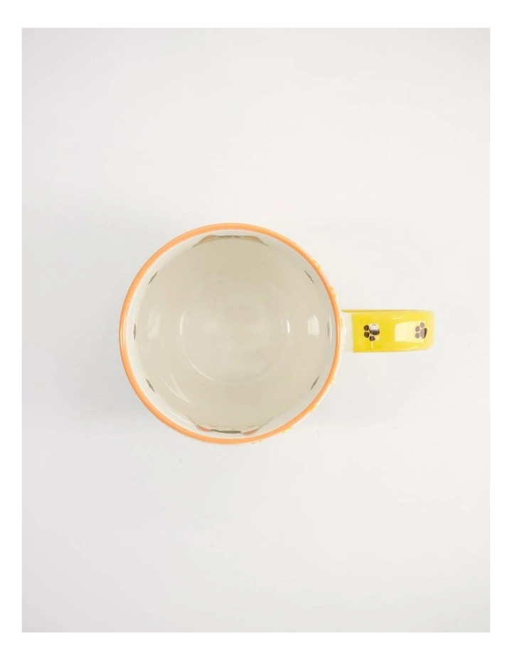 Mug Mountain Mug 380ML Twin Cat Mustard Gift Boxed image 6