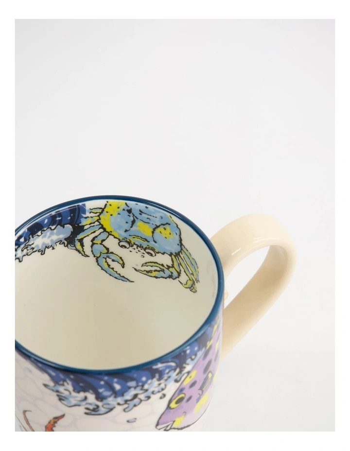 Mug Mountain Mug 380ML Seafood Cream Gift Boxed image 3