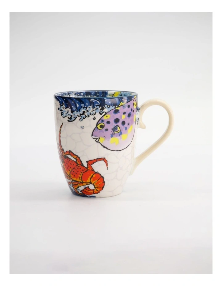 Mug Mountain Mug 380ML Seafood Cream Gift Boxed image 4