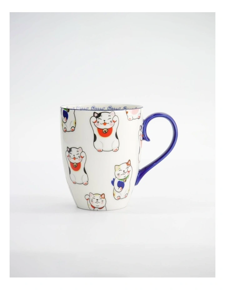 Mug Mountain Mug 380ML White Classic Cat Gift Boxed image 3