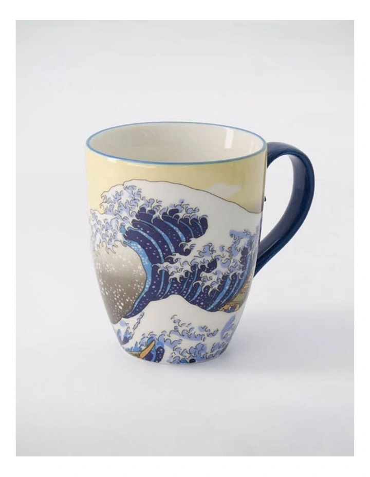Mug Mountain Mug 380ML Hokusai Blue Gift Boxed image 1