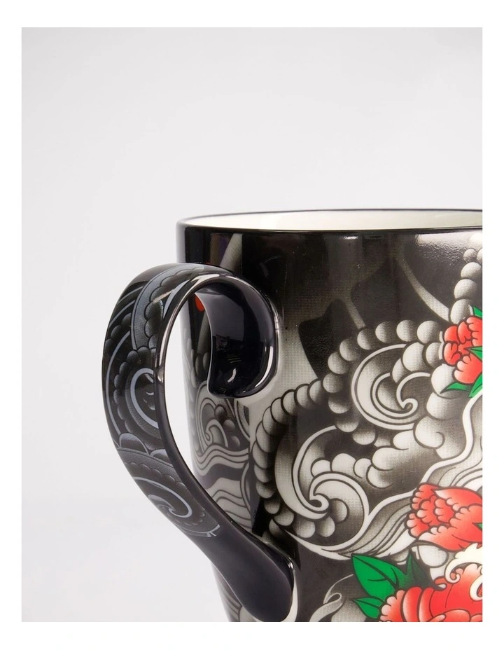 Mug Mountain Mug 380ML Yakuza Carp Black Gift Boxed image 2