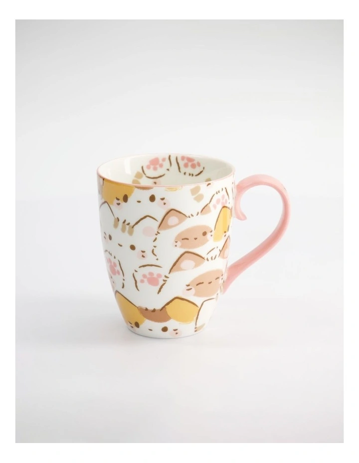 Mug Mountain Mug 380ML Cat Mix Gift Boxed image 1