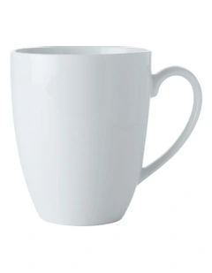 White Basics Coupe Mug 450ml in White