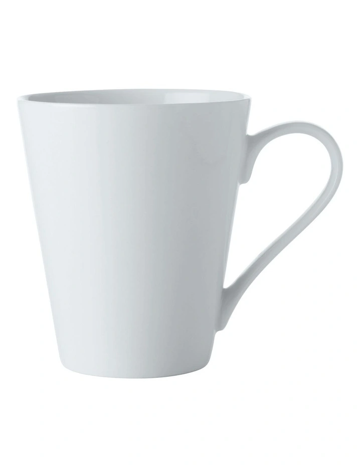 White Basics Conical Mug 300ml in White image 1