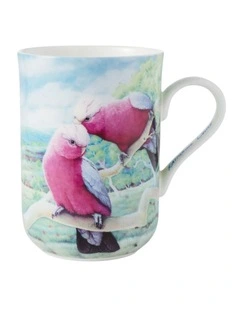 Birds Of Australia KC 10 Year Anniversary Mug 300ml Galah in Multi