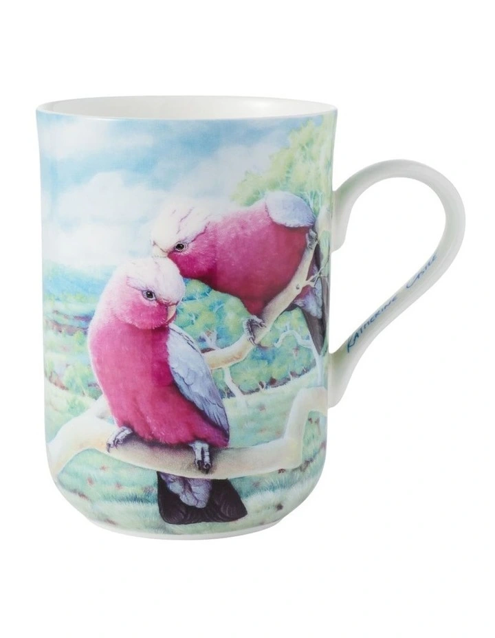 Birds Of Australia KC 10 Year Anniversary Mug 300ml Galah in Multi image 1