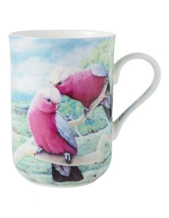 Birds Of Australia KC 10 Year Anniversary Mug 300ml Galah in Multi