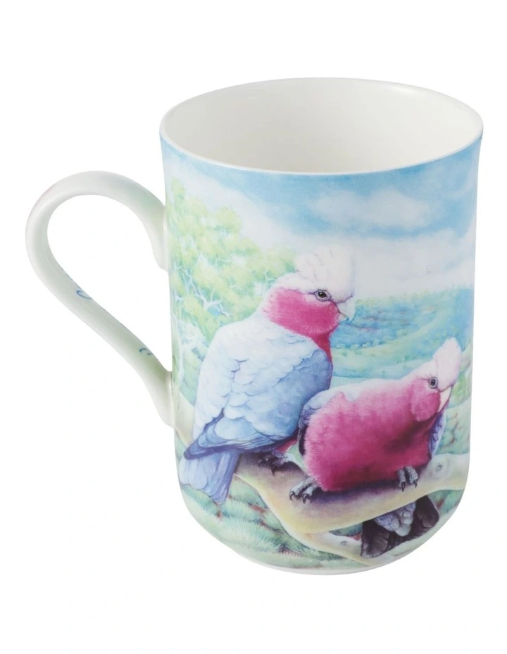 Birds Of Australia KC 10 Year Anniversary Mug 300ml Galah in Multi image 2
