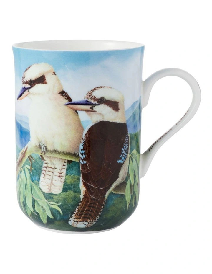 Birds of Australia KC 10 Year Anniversary Mug 300ml Kookaburra in Multi image 1