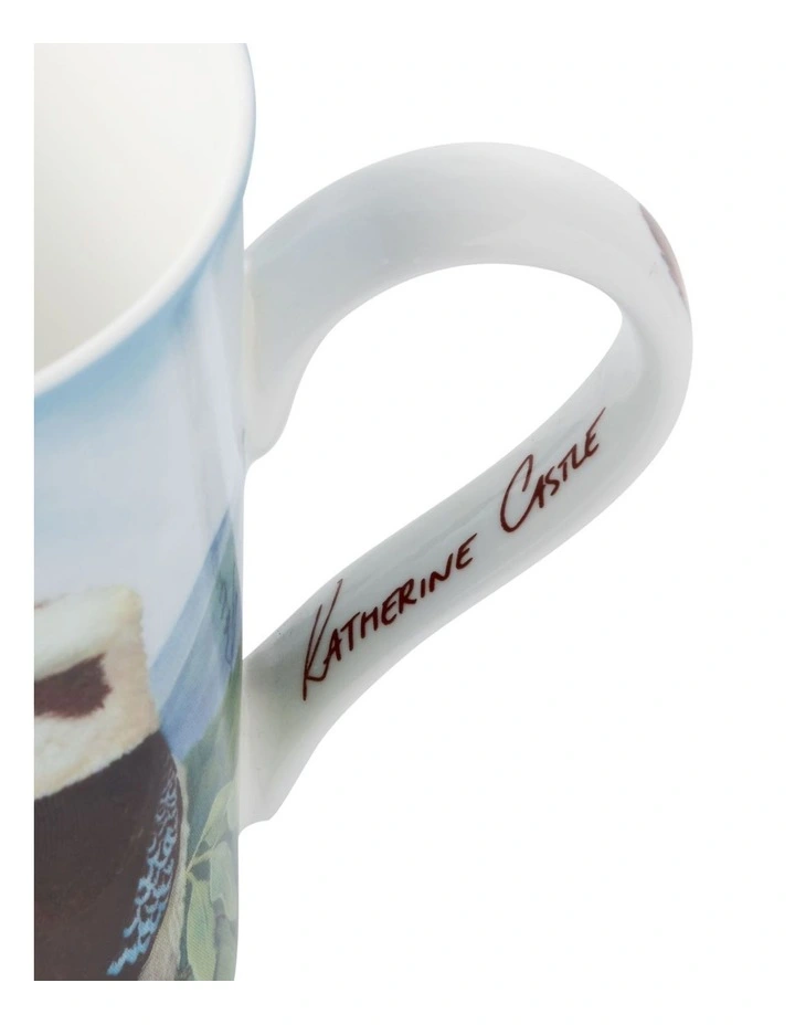 Birds of Australia KC 10 Year Anniversary Mug 300ml Kookaburra in Multi image 4