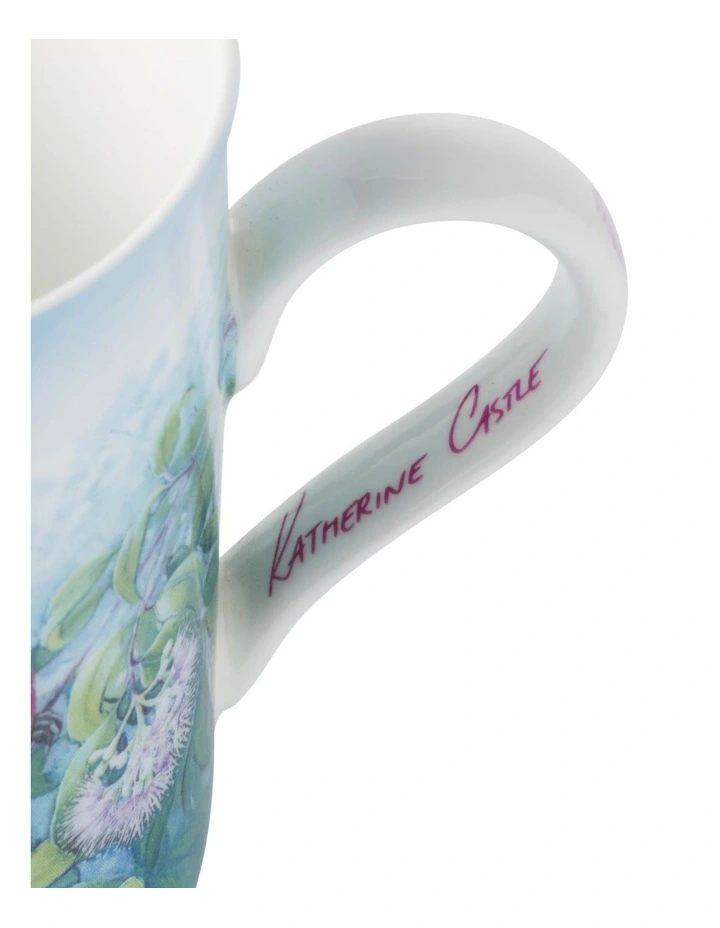 Birds of Australia KC 10 Year Anniversary Mug 300ml Rose Robin in Multi image 4