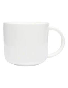 White Basics 440ml Mug in White