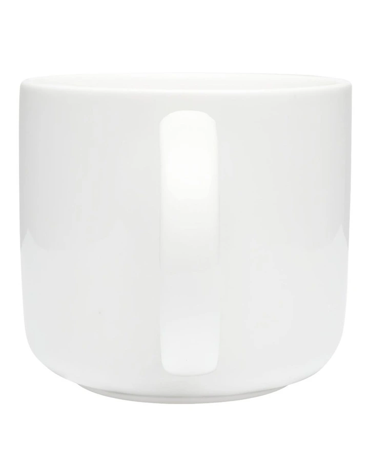 White Basics 440ml Mug in White image 3