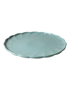 French Bazaar Dinner Plate in Gum Leaf