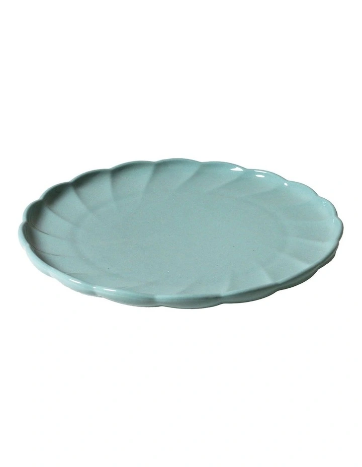French Bazaar Side Plate in Gum Leaf image 1