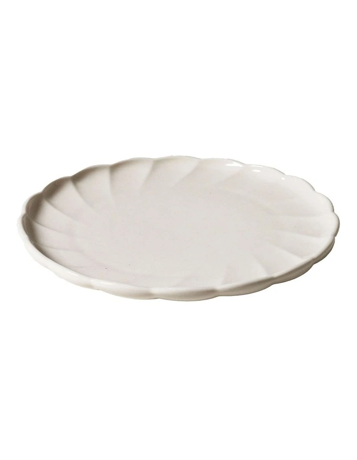 French Bazaar Side Plate in White image 1