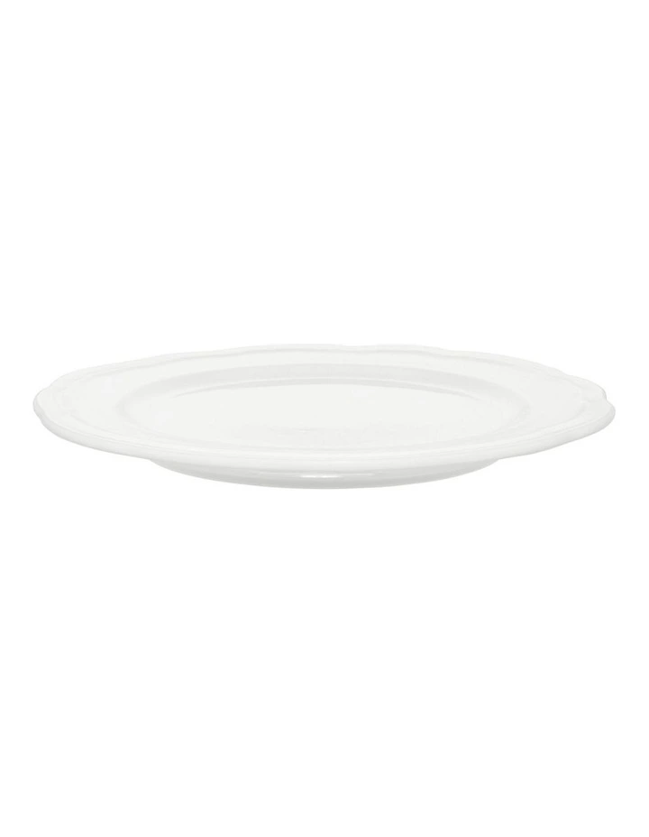 Florence Scallop Rim Side Plate 20cm in White image 2