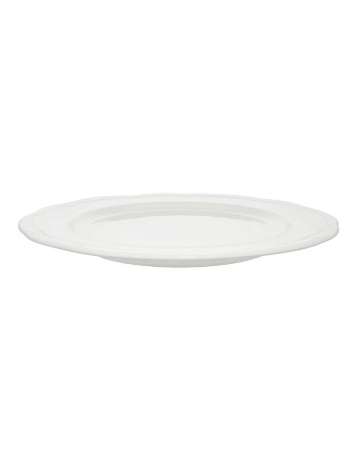 Florence Scallop Rim Dinner Plate 27cm in White image 2