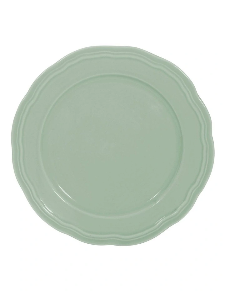 Florence Scallop Rim Side Plate 20cm in Light Green image 1