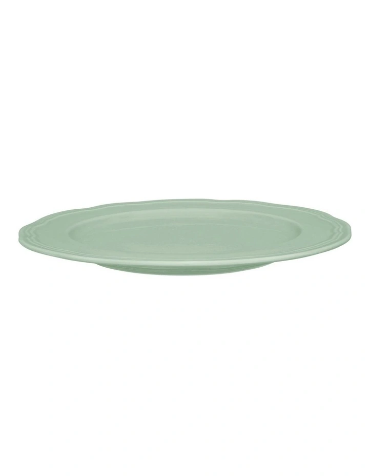Florence Scallop Rim Dinner Plate 27cm in Light Green image 2