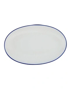 Cafe Appetizer Plate 24x15cm in White