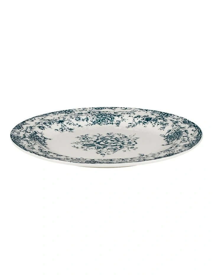 Rosetta Rim Side Plate 20cm in Antique Blue image 2