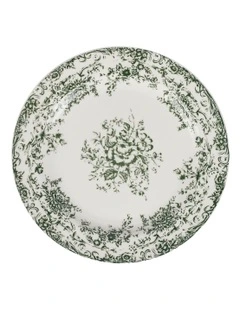 Rosetta Rim Side Plate 20cm in Antique Green