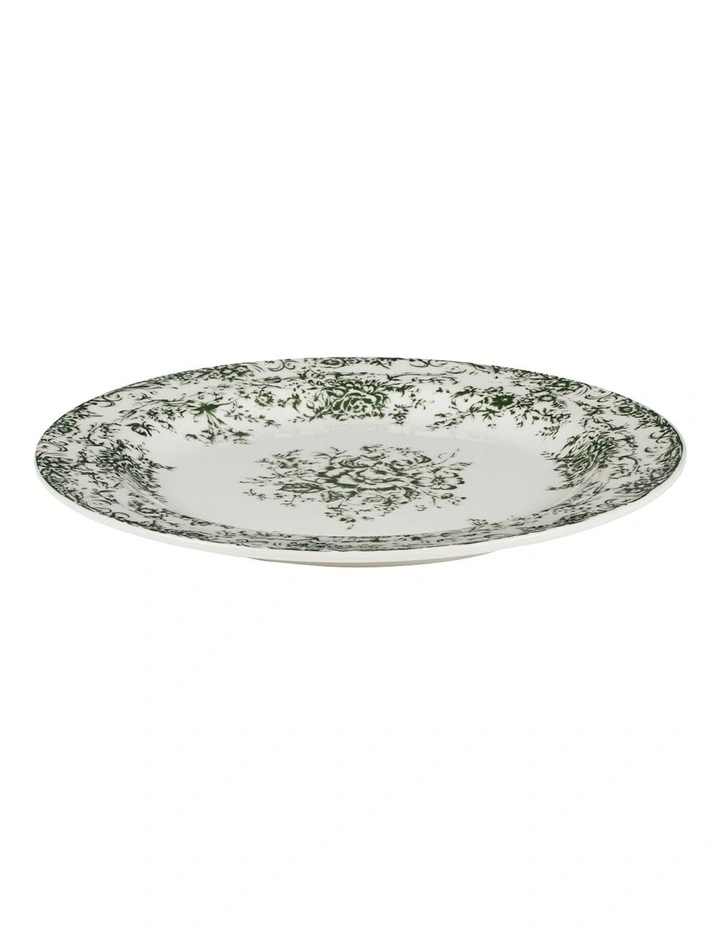 Rosetta Rim Side Plate 20cm in Antique Green image 2