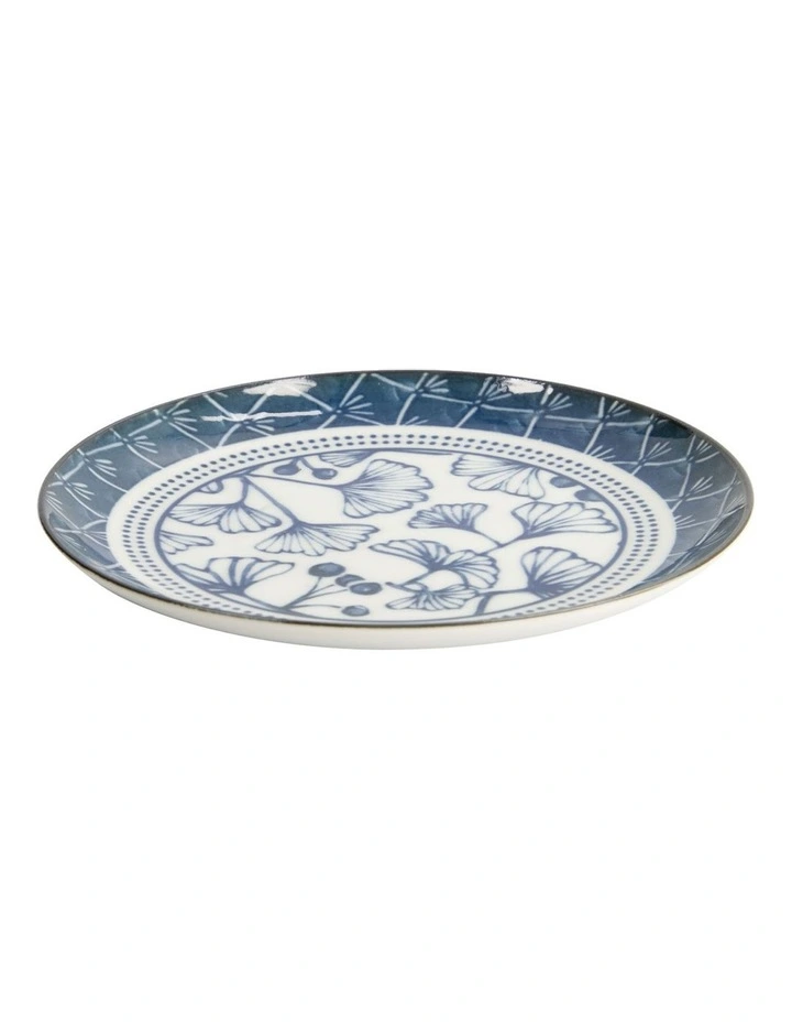 Flora Japonica Plate 16cm in Blue image 1