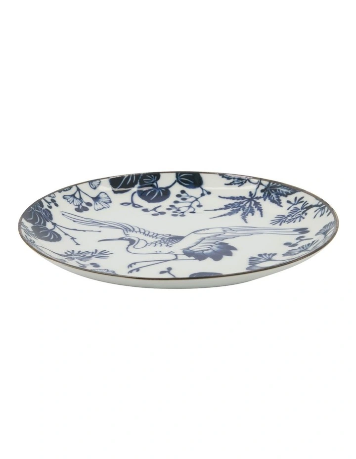 Flora Japonica Plate 20cm in Blue image 2