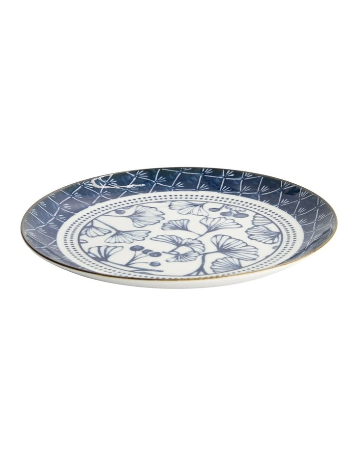 Flora Japonica Plate 20cm in Blue image 1