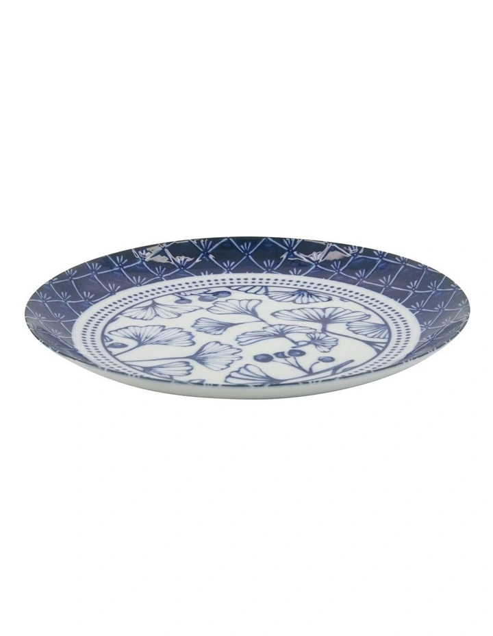 Flora Japonica Plate 20cm in Blue image 3