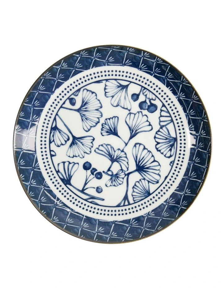 Flora Japonica Plate 20cm in Blue image 4