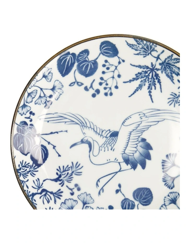 Flora Japonica Plate 25cm in Blue image 6