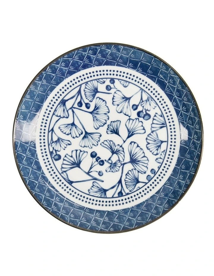 Flora Japonica Plate 25cm in Blue image 2