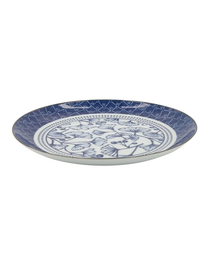 Flora Japonica Plate 25cm in Blue image 3