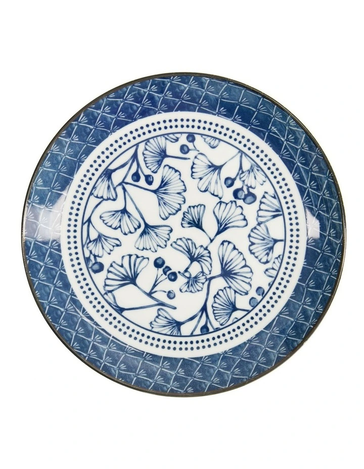 Flora Japonica Plate 25cm in Blue image 4