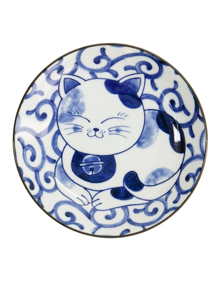 Kawaii Neko Plate 16.5cm in Multi image 3