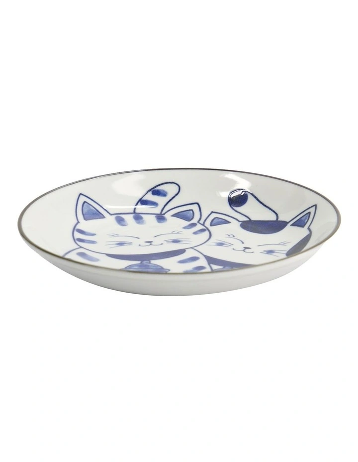 Kawaii Neko Plate 16.5cm in Multi image 1