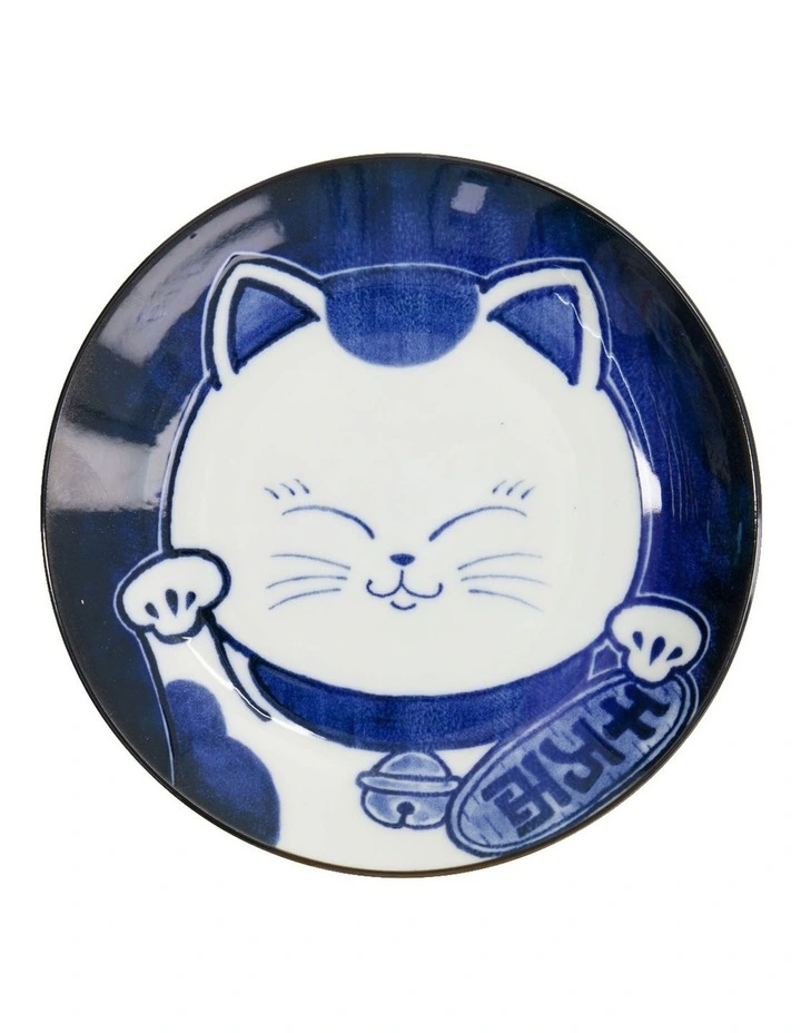 Kawaii Neko Plate 16.5cm in Multi image 3
