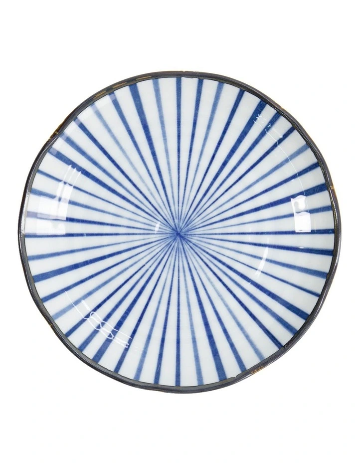Natsu Tokusa Plate 16.5cm in Blue image 2