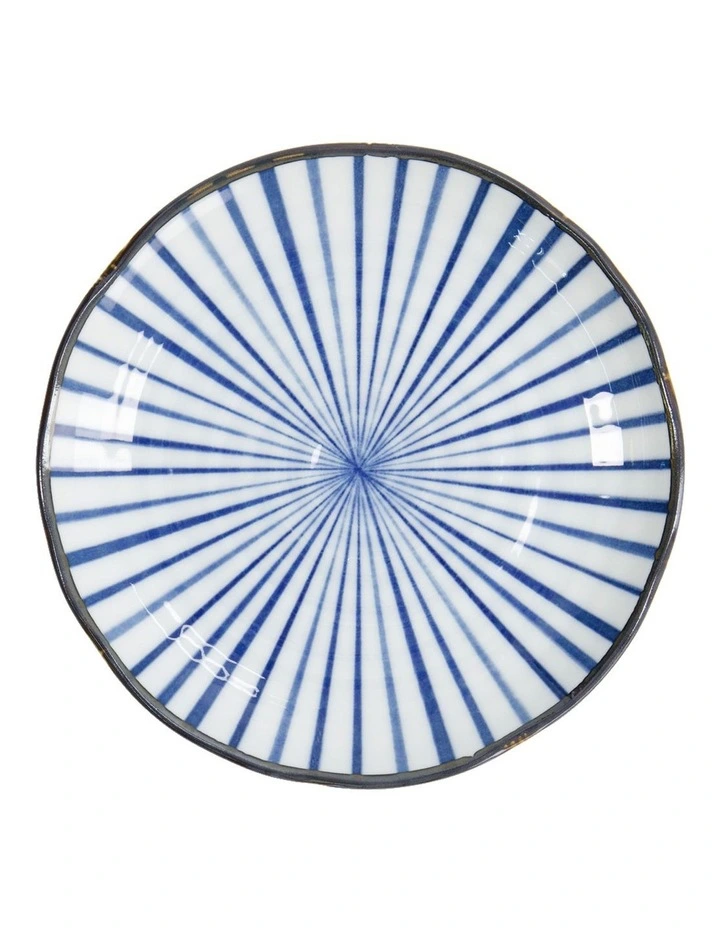 Natsu Tokusa Plate 16.5cm in Blue image 3
